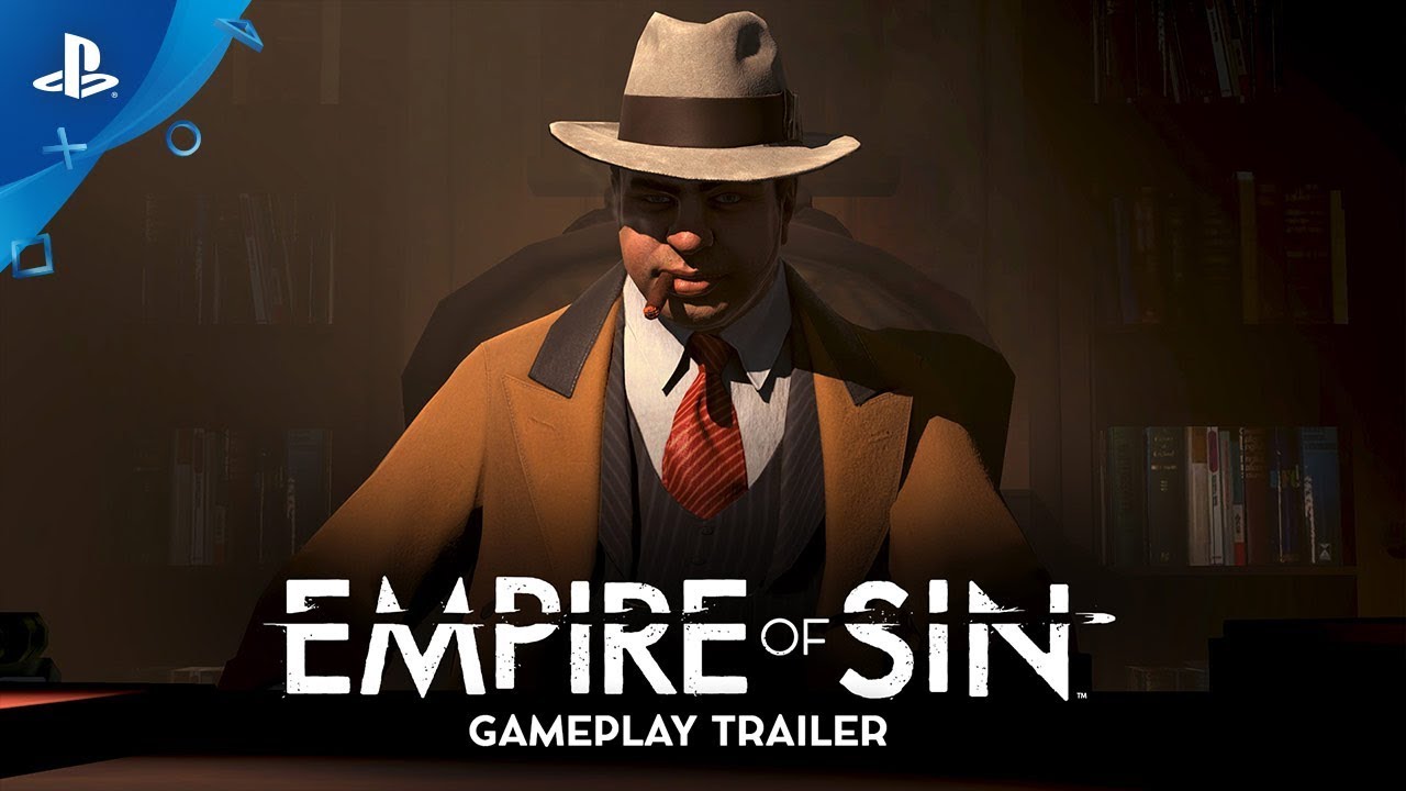 Video till Gameplaytrailer för Empire of Sin