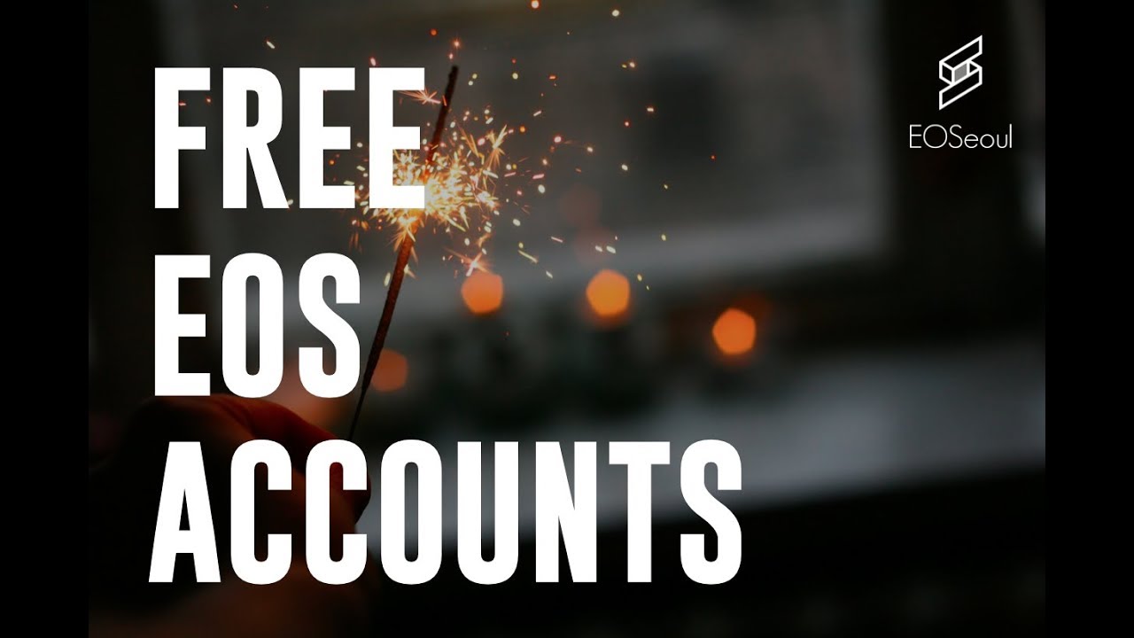 HAPPY NEW YEAR! Get Free EOS account!