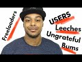 How to deal with ungrateful users | How to spot a user