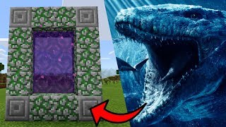 MCPE: How To Make a Portal to the Mosasaurus Dimension