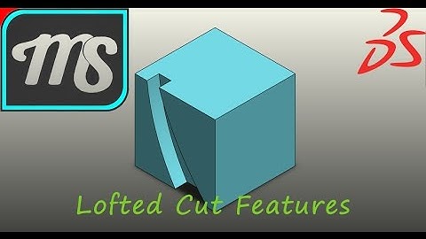 SolidWorks 2016 Tutorial for Beginner ➤ Lofted Cut Features