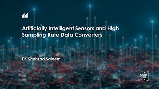 CONF-SPML 2023—Artificially Intelligent Sensors and High Sampling Rate Data Converters