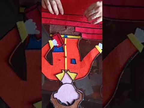 Làm tranh trang trí góc xây dựng