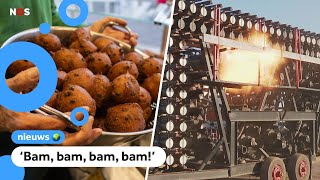 Download Lagu Oliebollen-wachtrij en carbid-kanon: zo wordt oudjaarsdag gevierd MP3