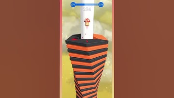 The stack ball gaming level -324#stackball #ballgames #shortsgame #shortsfeed #new #viralshorts