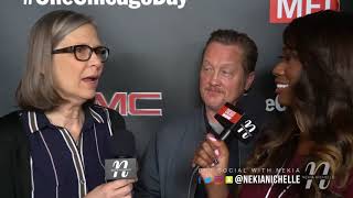 Amy Morton & Christian Stolte Talk TV Show & Halloween Characters On #ChicagoDay Red Carpet