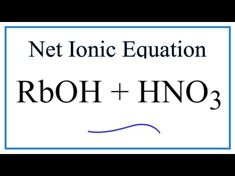 Video How to Balance and Write the Net Ionic Equation for... - youtube