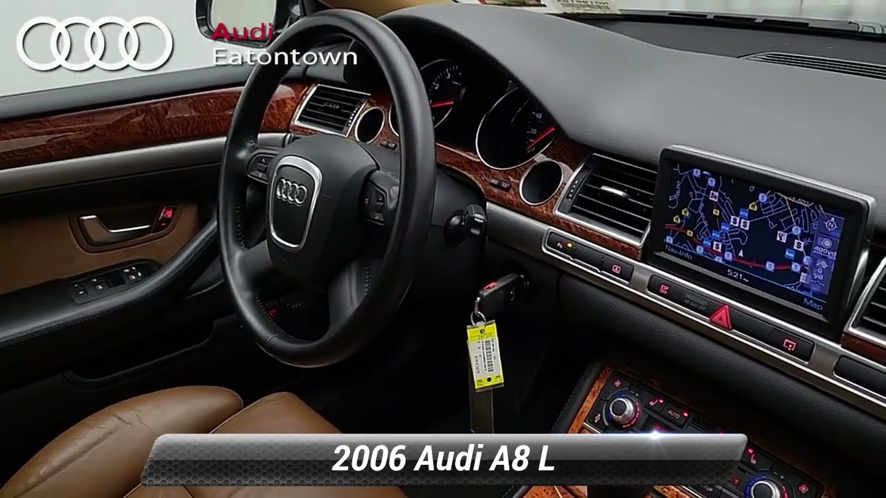 Used 2006 Audi A8 L 4.2L, Eatontown, NJ N019619A - YouTube