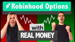 I bought Options with real money on Robinhood