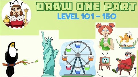 DOP: Draw One Part Level 101-150 | Walkthrough