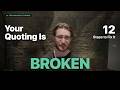 12-Step Quoting System That Stops Lost Deals