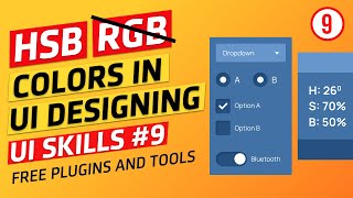 Why HSB color mode in UI designing | Graphics guruji | Learn UI Design #9