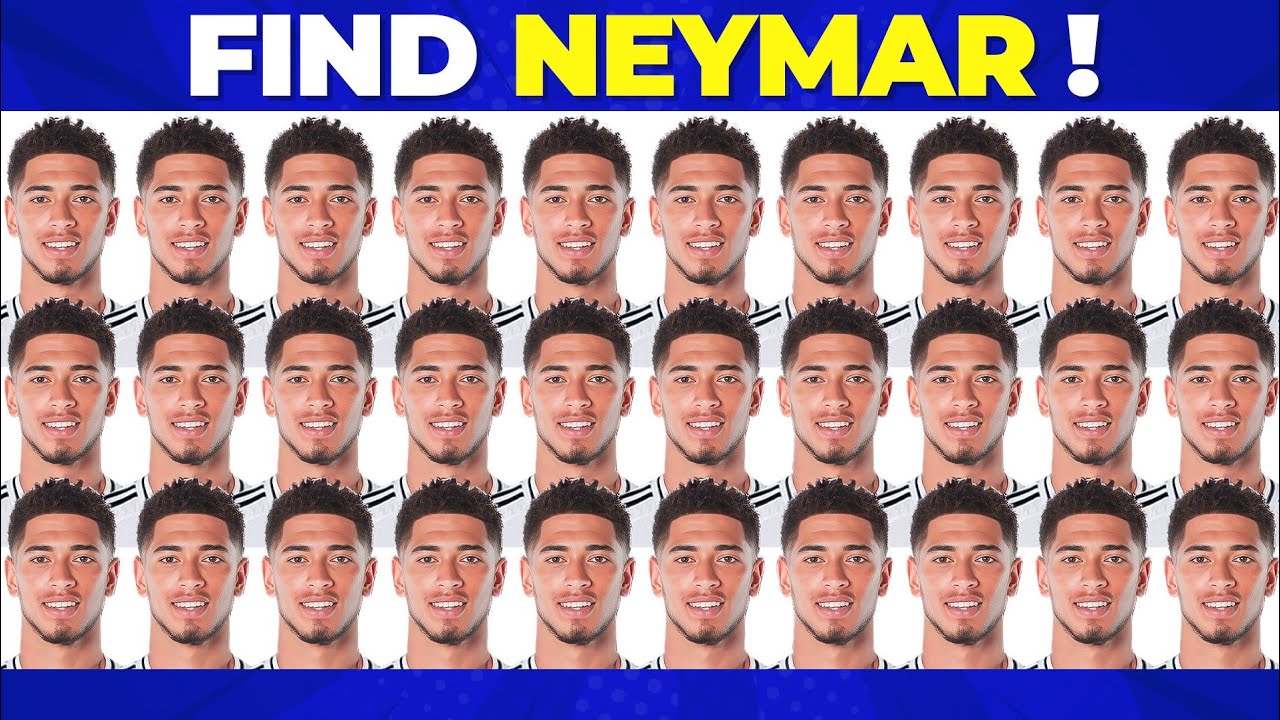 Neymar Quiz ~ Find Neymar Jr ? 🔎 Guess the player club ⚽ Find Ronaldo ...