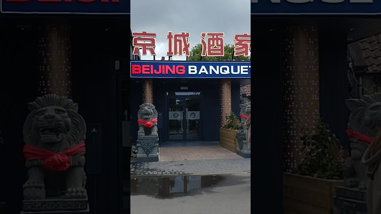 Beijing Banquet Very Busy Beancross Falkirk District Scotland UK