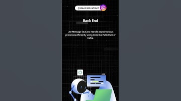 Handle asynchronous processes efficiently using tools like RabbitMQ or Kafka. #chatgpt #technology