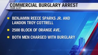 Roanoke police arrest two in overnight business burglary
