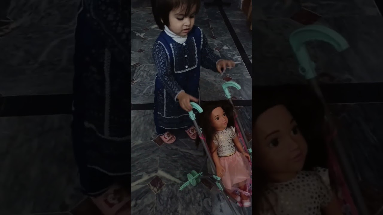 My Little Angel Playing With Doll | Fiza Asim | My Daughter