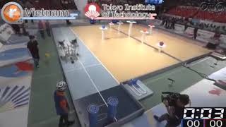 ABU Robocon 2017 Japan Semifinals 2 Vietnam (Winner) vs Japan[Tokyo Institute of Technology]