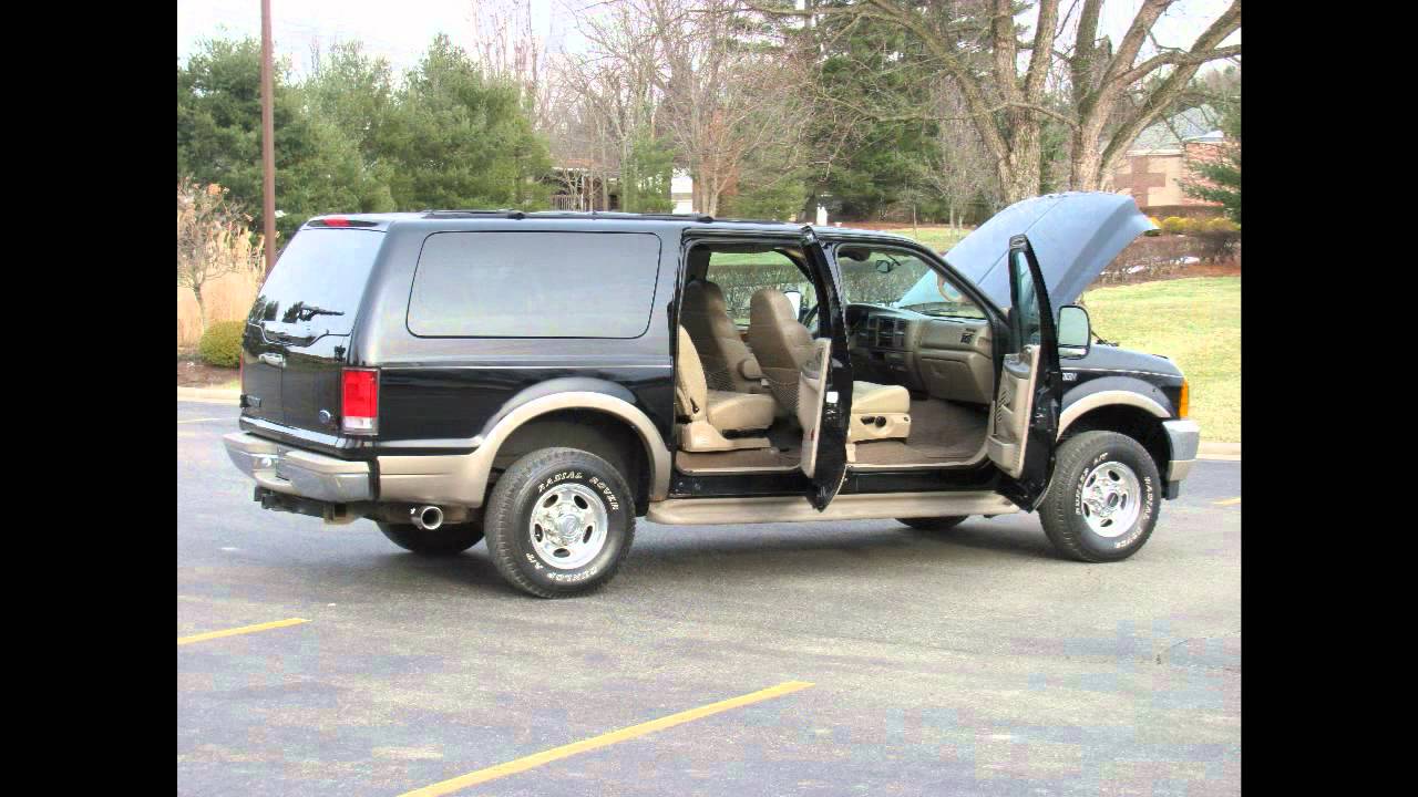 2000 Ford Excursion Limited 5.4L V 8 Specifications - YouTube