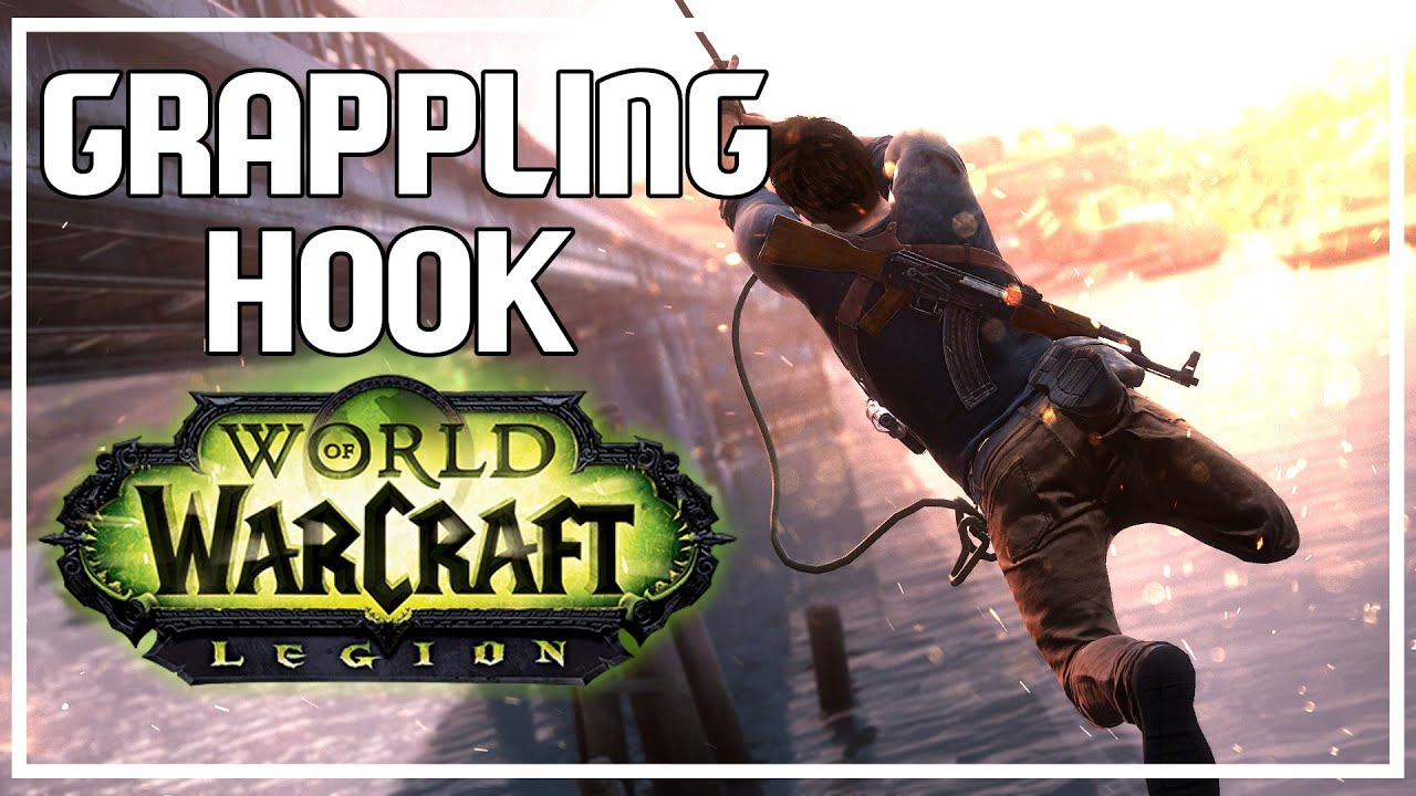GRAPPLING HOOK IS AMAZING World of Warcraft Legion Beta YouTube