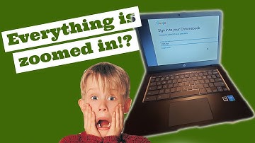 How to: Turn off magnifying on Chromebook