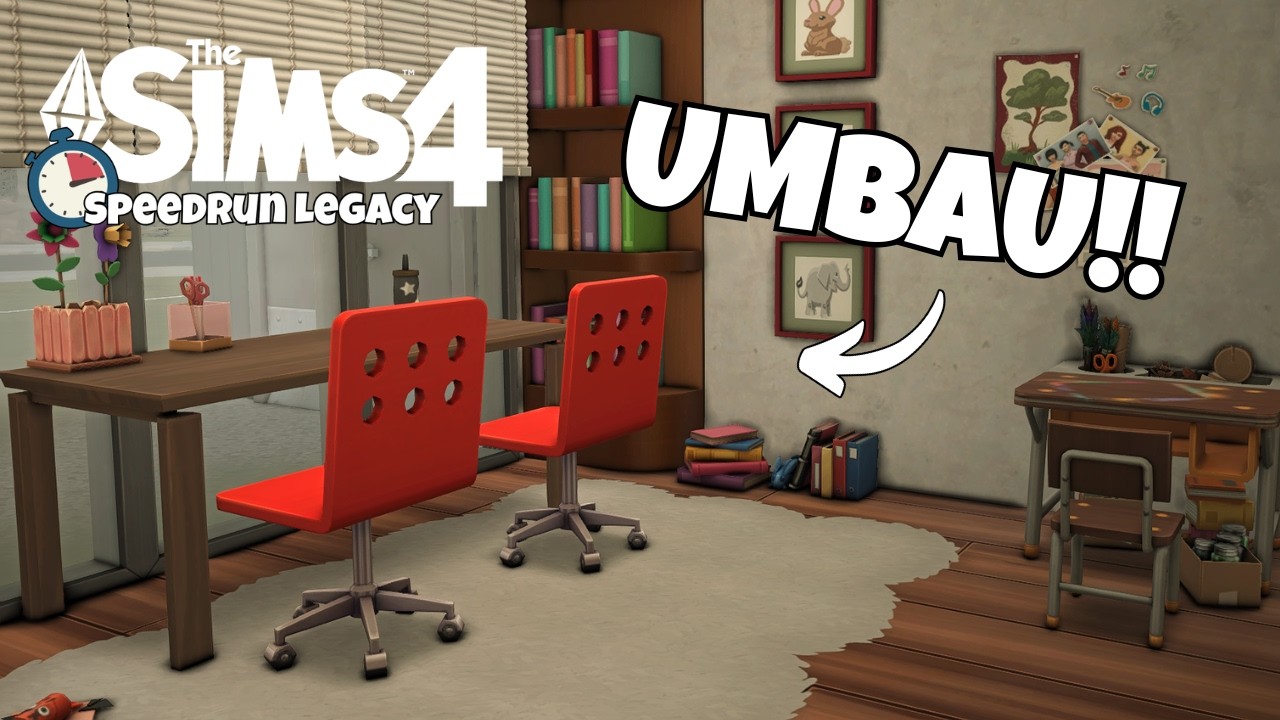 UMBAU | Wir brauchen ein neues Kinderzimmer!! 🧸 | Die Sims 4 | Speedrun Legacy Challenge