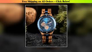 BOBO BIRD Watches for Men Dynamic Display of the Sun and Moon Original Luxury Wooden Watch screenshot 3
