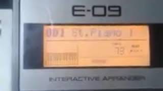 How to split and dual on Roland E09 but u must play beat using caustic or FL studio