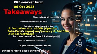 🚀 AI Valuation Hits 🔥$500B (OpenAI) 💰Rate Cuts? 📉Impact on Currency \& Portfolio 💣ABR-MarketWatch