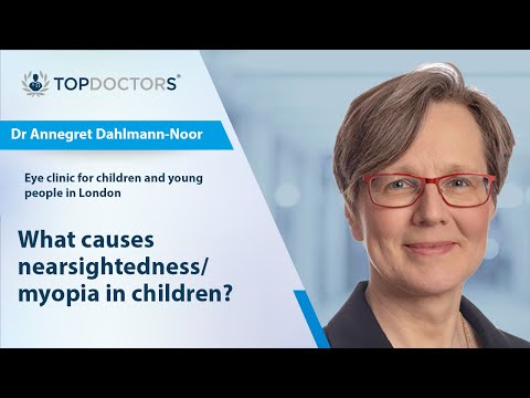 What causes nearsightedness/myopia