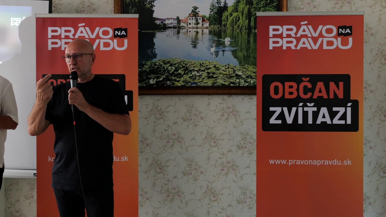 Zoroslav Kollár - ekonomický líder a predseda strany Právo na pravdu, Lučenec