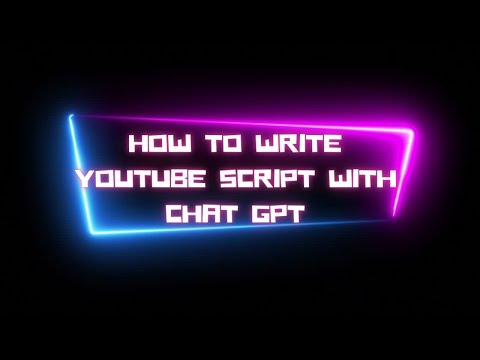 Chat GPT Tutorial | How to write YouTube Script With Chat GPT | Make money with Chat GPT