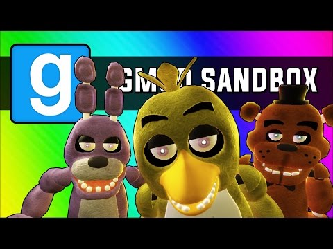 Gmod: Five Minutes at Freddy's (Garry's Mod Sandbox Funny Moments)