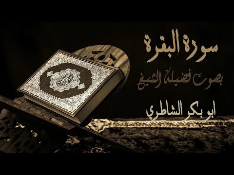  سورة البقرة بصوت فضيلة الشيخ أبو بكر الشاطري