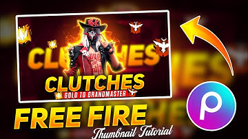 How To Make Free Fire Thumbnail In PicsArt 🔥 Free Fire Thumbnail kaise banaen