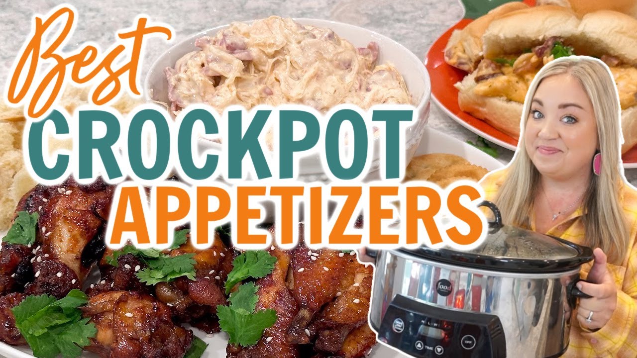 Crockpot Appetizers - Make Ahead Party Food Recipes For Slow Cookers