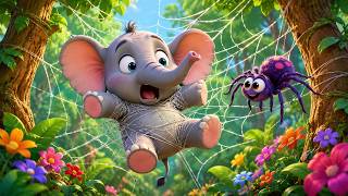 एक मोटा हाथी घूमने चला | Ek Mota Hathi | Hindi Kids Song | Nursery Rhymes with Cartoon |