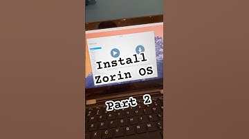 Install Zorin OS from Bootable USB Drive - Part 2 #linux #zorinos  #bootableusb #lenovo