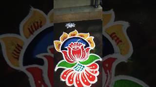 Margazhi day-19🌺🌺🌺#margazhi #kolam #simple rangoli #shortsfeed  #dailykolam