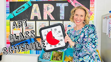 Maximizing Every Minute: My Elementary Art Class Schedule