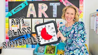 Maximizing Every Minute: My Elementary Art Class Schedule