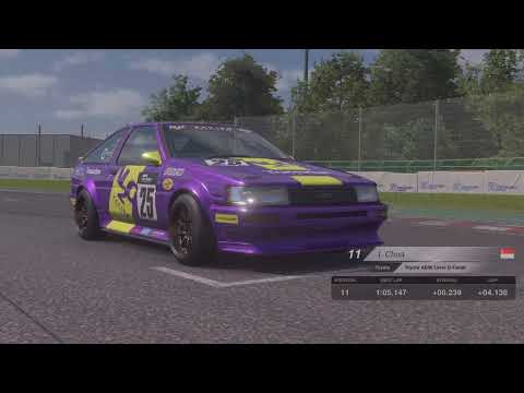 [2ND] Hachiroku (80s) / Tsukuba / Toyota Sprinter Trueno 1600GT APEX | Gran Turismo 7 PS5