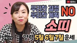 2022년   소띠 음력 4월 5월 6월 운세!! 무리한 계획은 잠시!!  97년생  85년생 73년생 61…