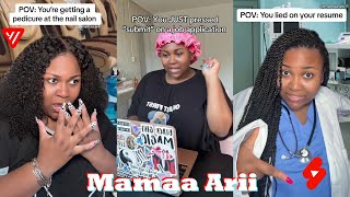 *4 HOUR* Mamaa Arii TikTok | Funny Mamaa Arii POV