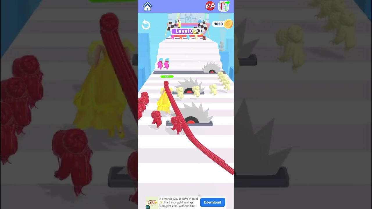 Hair challenge game.. 