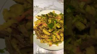 Azu – Traditional Tatar Dish #foodshorts #cooking