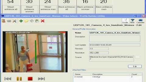 Women counting and gender classification in a shopping mall by Video-Inform.