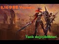 [PBE] Tank şampiyon dengelemeleri #LoLYama