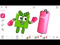 Numberblocks What Happened To Four In Boxing | Make Animation In Flipaclip 