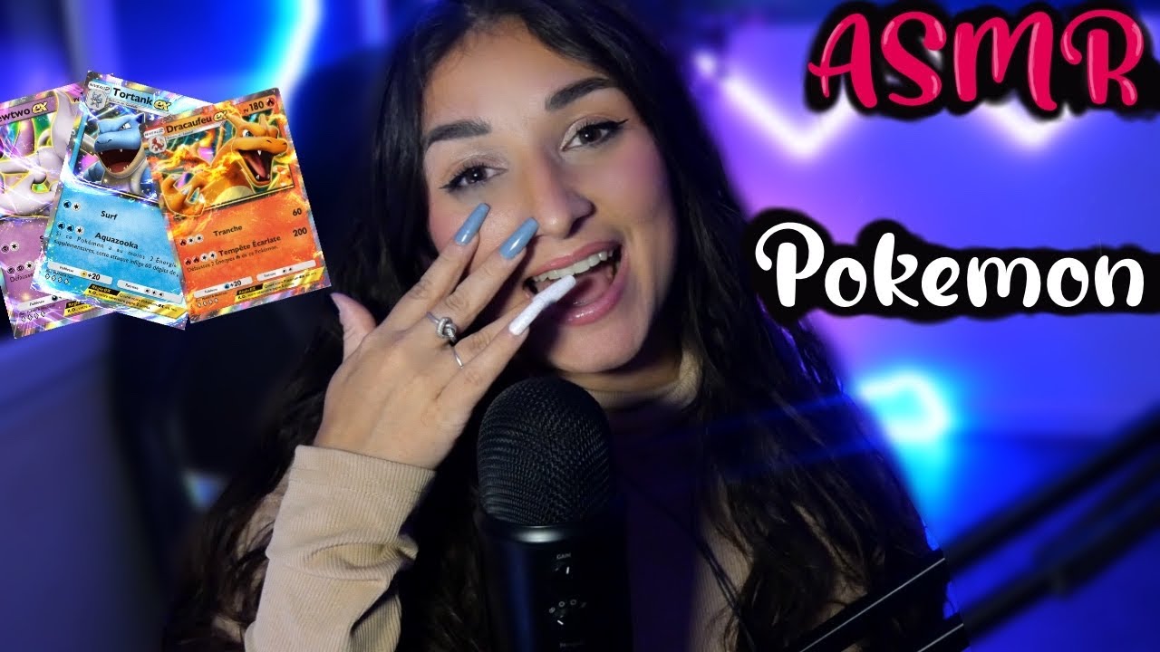 ASMR : POKÉMON TCG POCKET (mots déclencheurs, ma collection)